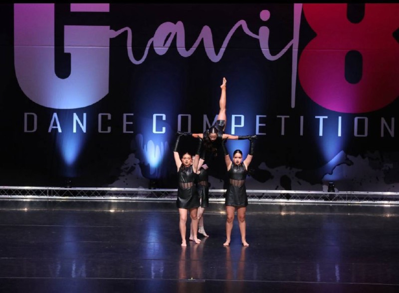 JuiceBox Dance Academy acro and dance team lift