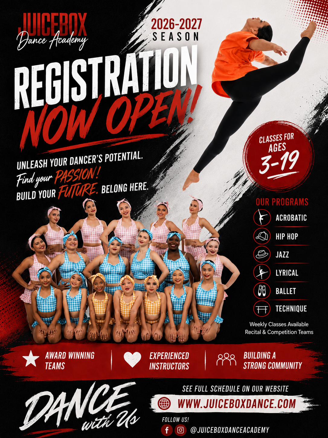 Registration Now Open